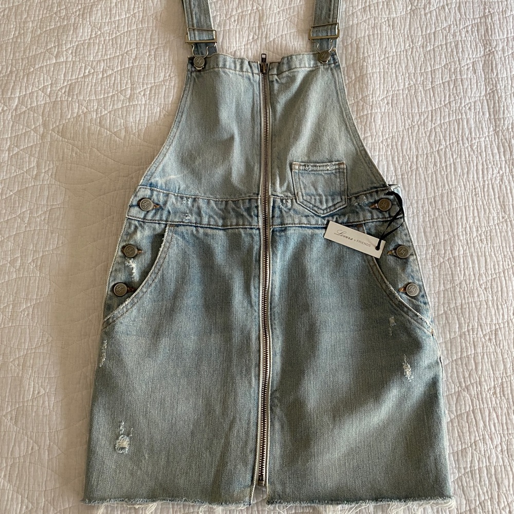 Denim Romper Dress